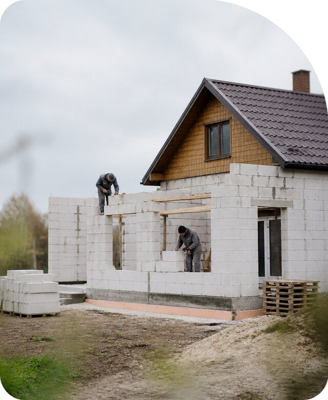 Пристройка из пеноблоков в Слободской под ключ от 36068 р. | РадиДОМА-Слб